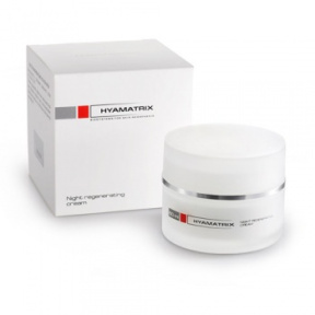 Hyamatrix (Гиаматрикс) Восстанавливающий ночной крем (Домашняя линия Анти-возрастная косметика | Night regenerating cream), 50 мл